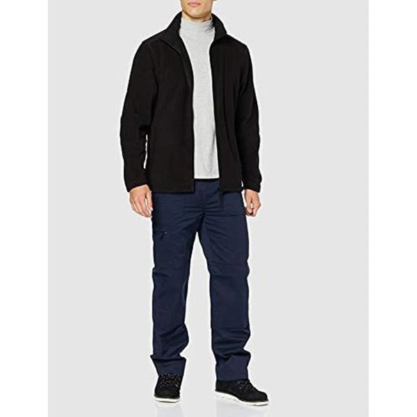Regatta Herr Enfärgad Microfleece Jacka med Hel Dragkedja (Layer Lite)