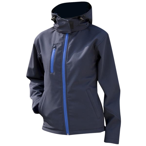 Result Core Womens/Ladies Lite Softshell-jakke med hætte