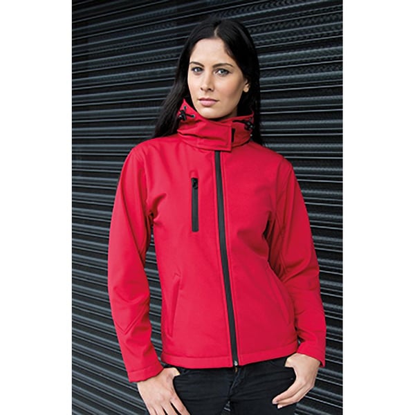 Result Core Womens/Ladies Lite Softshell-jakke med hætte