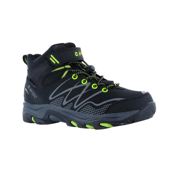 Hi-Tec Boys Blackout Mid Cut Walking Boots