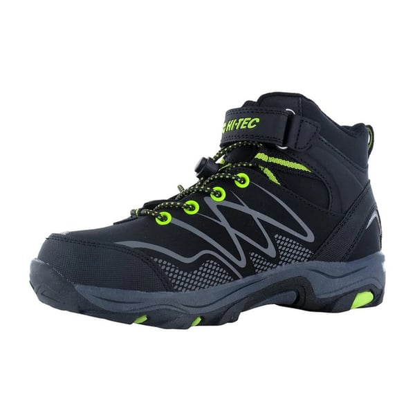 Hi-Tec Boys Blackout Mid Cut Walking Boots