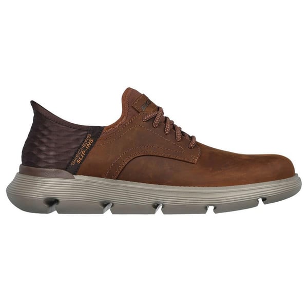 Skechers Mens Garza - Gervin Leather Oxford Shoes