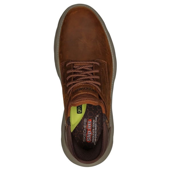 Skechers Mens Garza - Gervin Leather Oxford Shoes