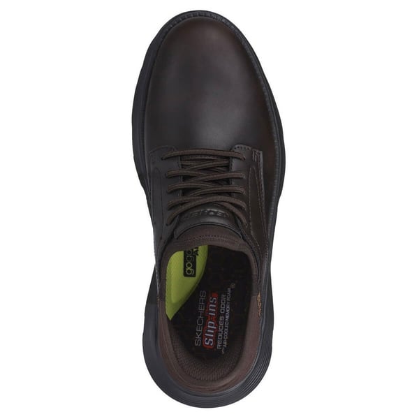 Skechers Mens Garza - Gervin Leather Oxford Shoes