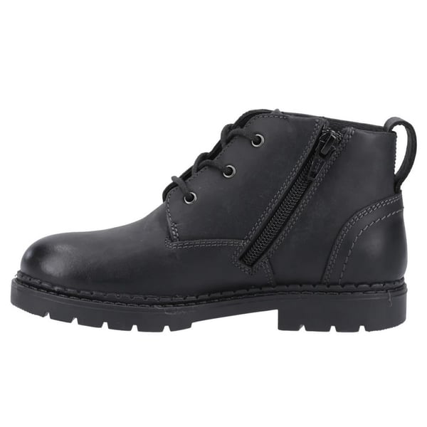 Hush Puppies Boys Mini Presley Leather Boots