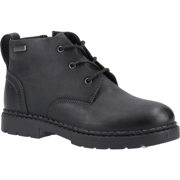 Hush Puppies Boys Mini Presley Leather Boots