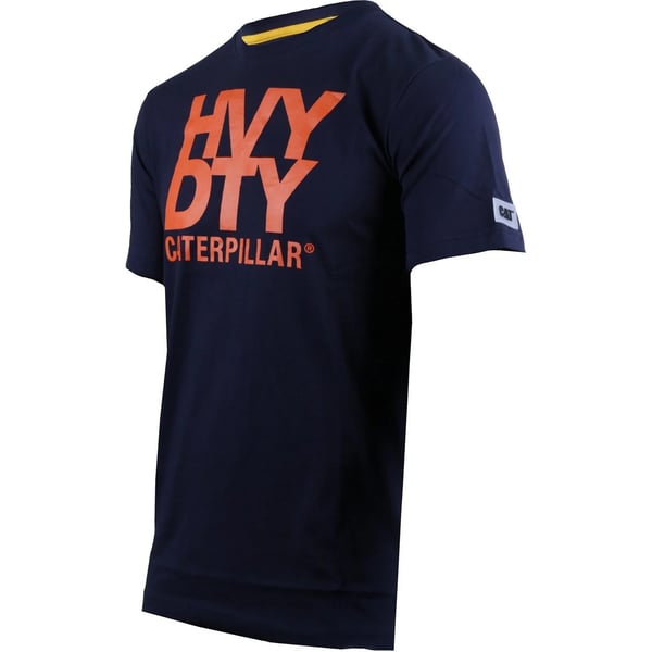 Caterpillar Mens Trademark Logo Heavy Duty T-Shirt