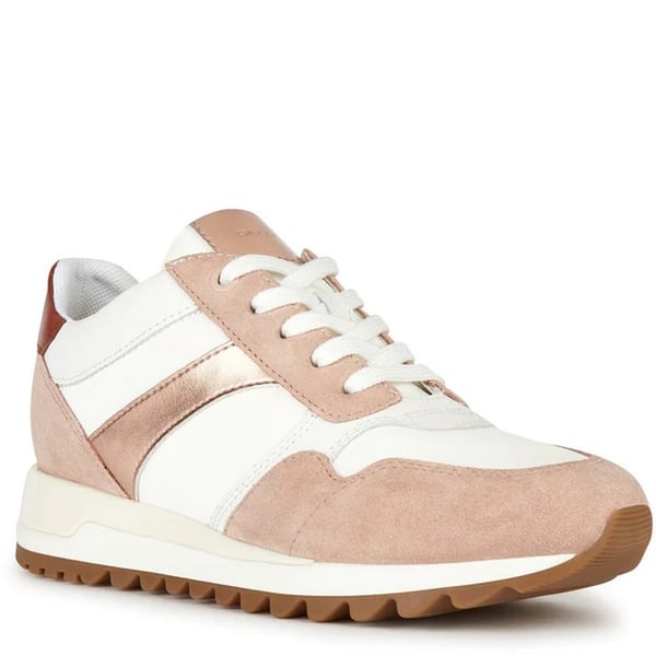 Geox Womens/Ladies Tabelya Leather Trainers