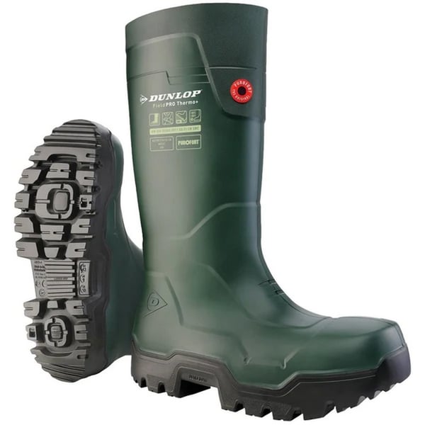 Dunlop Unisex Adult FieldPro Thermo+ Safety Wellington Boots