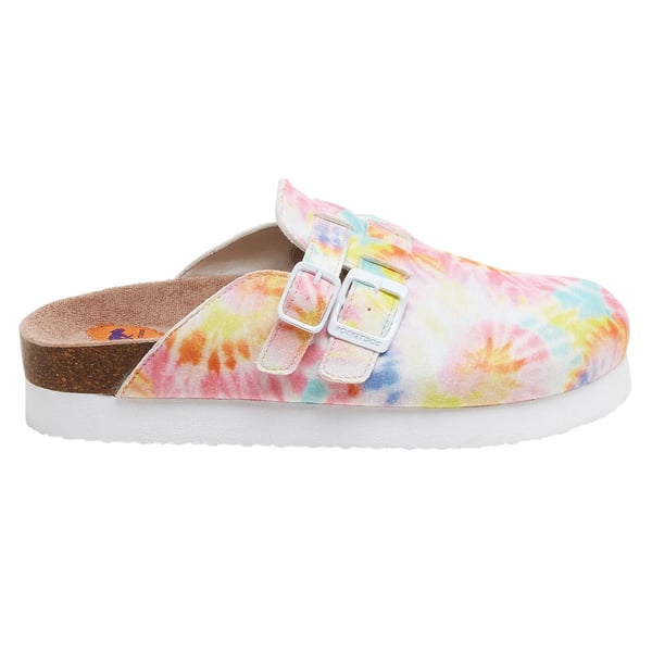 Rocket Dog Womens/Ladies Abelplus Tucker Tie Dye Mules