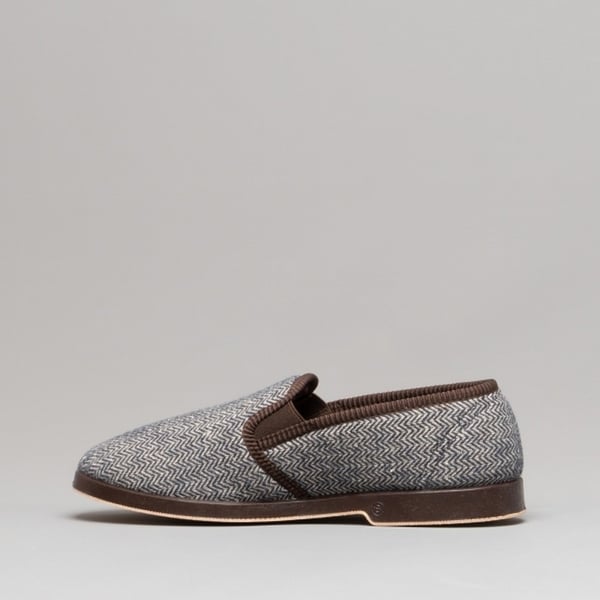 GBS Stafford Mens Twin Gusset Slipper / Mens Slippers