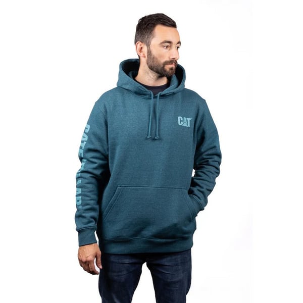 Caterpillar Mens Trademark Banner Hoodie
