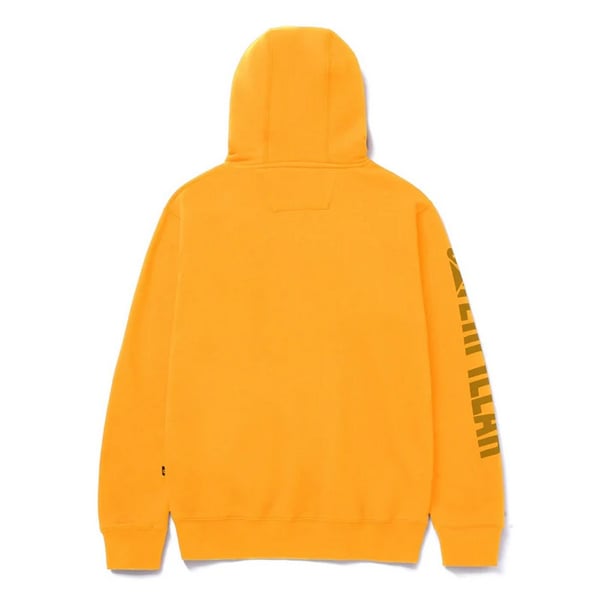 Caterpillar Mens Trademark Banner Hoodie