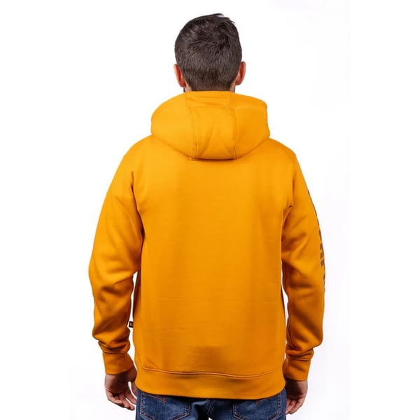 Caterpillar Mens Trademark Banner Hoodie