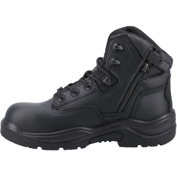 Magnum Unisex Adult Responder Grain Leather Side Zip Safety Boots