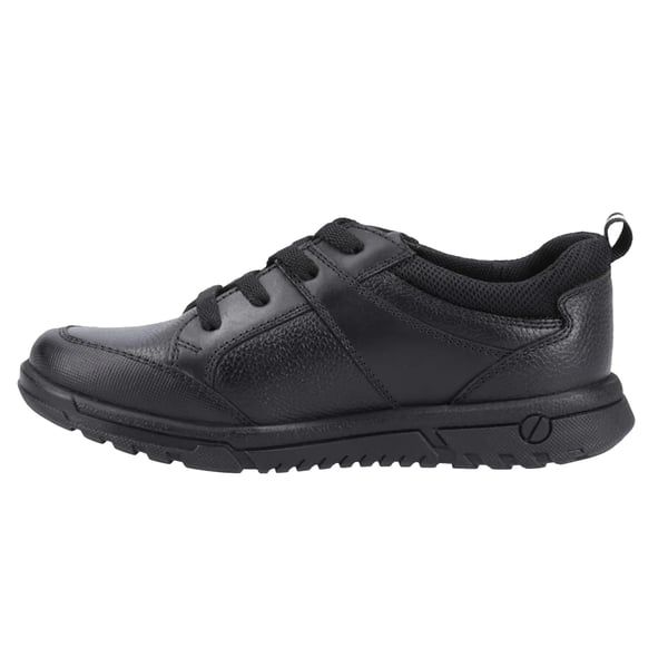 Hush Puppies Boys Steven Leather School Shoes
