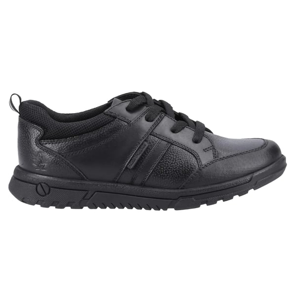 Hush Puppies Boys Steven Leather School Shoes