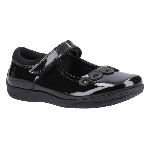 Hush Puppies Girls Christina Leather School Shoes