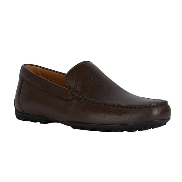 Geox Miesten U Kosmopolis Nahkaiset Grip-loaferit