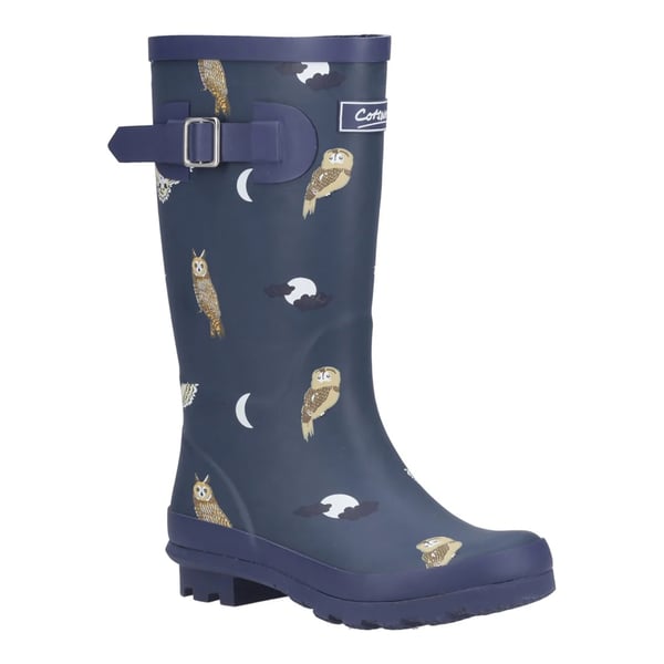 Cotswold Childrens/Kids Woodland Owl Wellington Boots