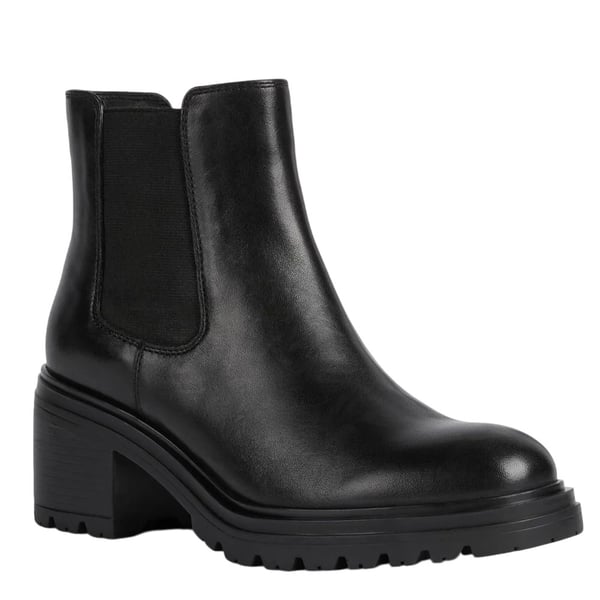 Geox Womens/Ladies Damiana Patent Leather Ankle Boots