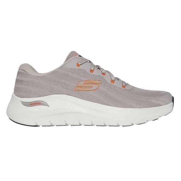 Skechers Mens 2.0 Road Wave Arch Fit Wide Trainers