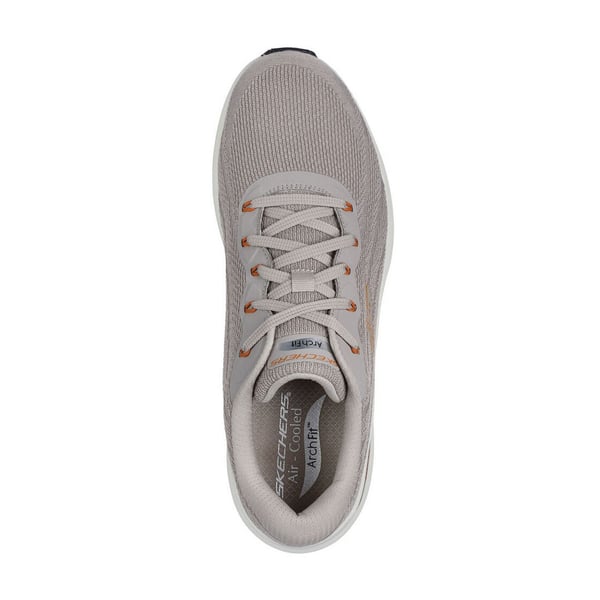 Skechers Mens 2.0 Road Wave Arch Fit Wide Trainers