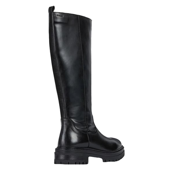 Geox Womens/Ladies D Iridea C Leather Knee-High Boots
