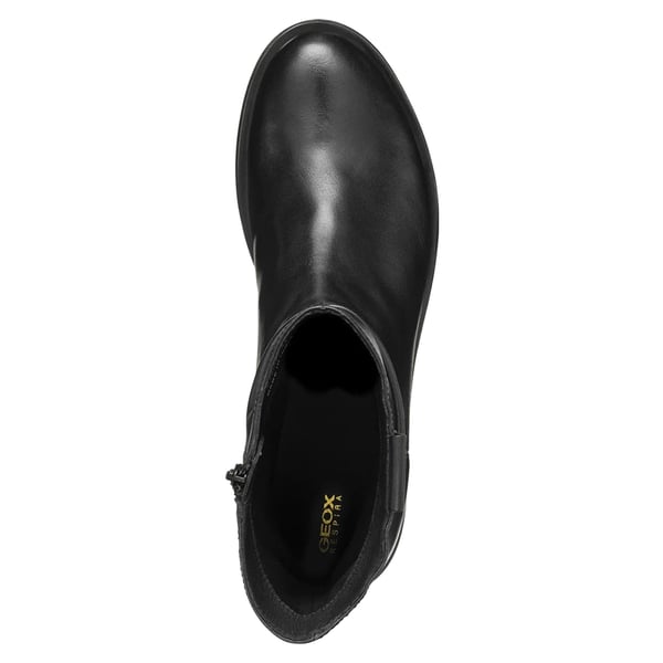Geox Womens/Ladies D Rawelle A Patent Leather Ankle Boots