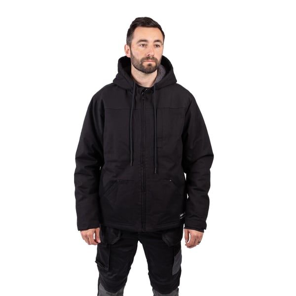 Caterpillar Mens Sherpa Lined Hooded Jacket