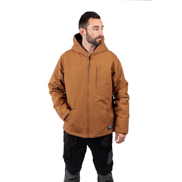 Caterpillar Mens Sherpa Lined Hooded Jacket