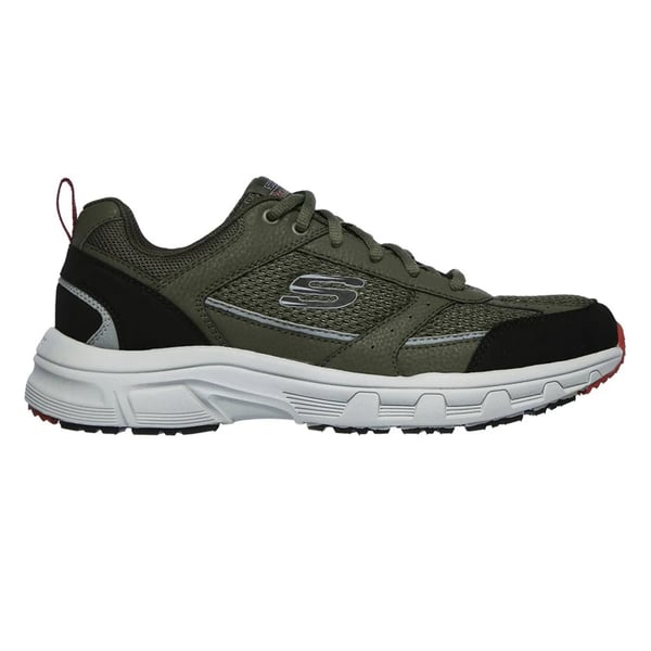 Skechers Mens Oak Canyon Verketta Leather Trainers