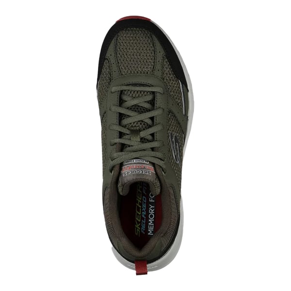 Skechers Mens Oak Canyon Verketta Leather Trainers