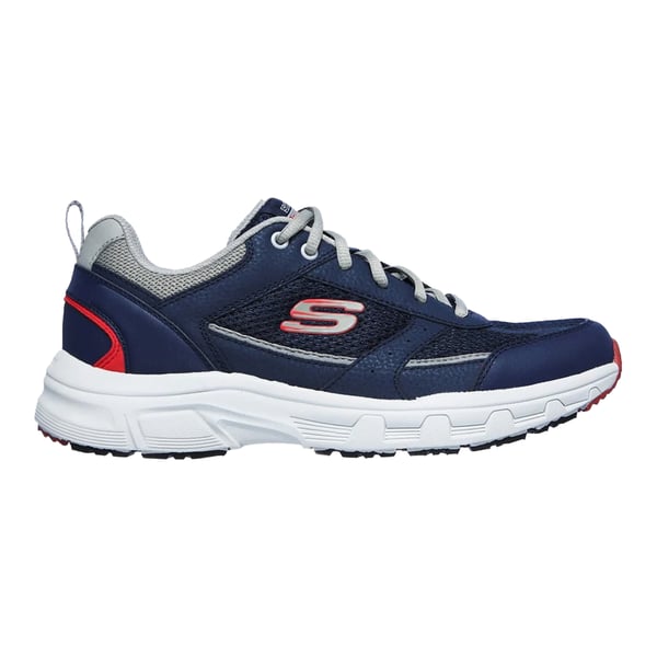 Skechers Mens Oak Canyon Verketta Leather Trainers