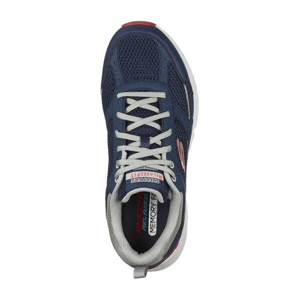 Skechers Mens Oak Canyon Verketta Leather Trainers