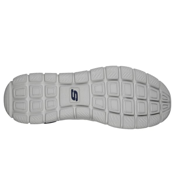Skechers Mens Track Knockhill Action Leather Trainers