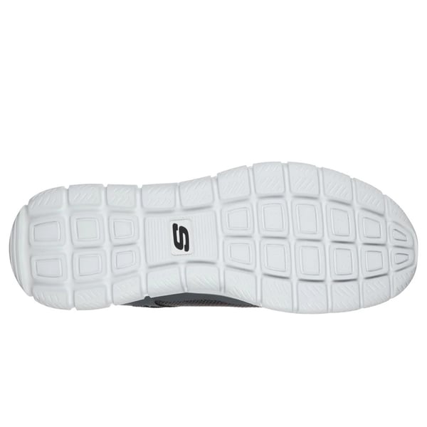 Skechers Mens Track Knockhill Action Leather Trainers