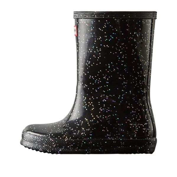 Hunter Girls First Giant Glitter Wellington Boots