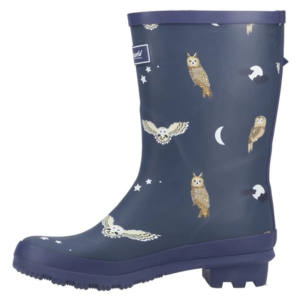 Cotswold Womens/Ladies Woodland Owl Mid Cut Wellington Boots