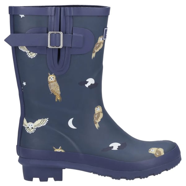 Cotswold Womens/Ladies Woodland Owl Mid Cut Wellington Boots