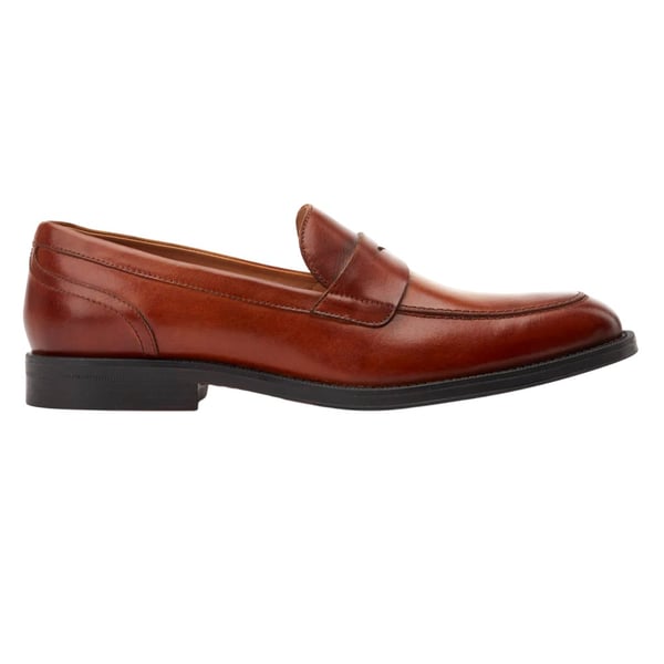 Base London Mens Kennedy Leather Slip-on Loafers