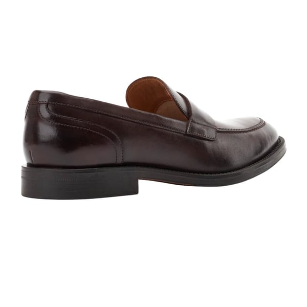 Base London Mens Kennedy Leather Slip-on Loafers