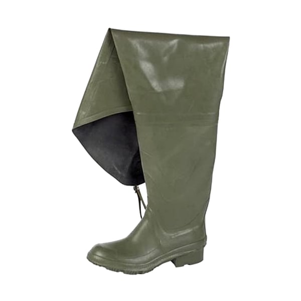 Dikamar Administrator Thigh Wader / Mens Boots / Plain Rubber Wellingtons