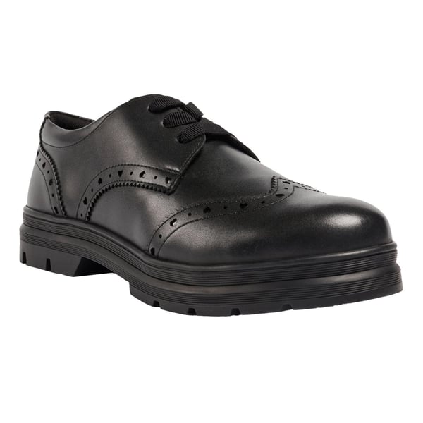 POD Boys Fiona Leather School Shoes