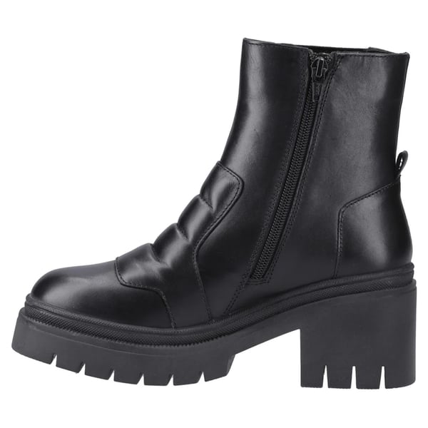 POD Womens/Ladies Lillian Leather Heeled Ankle Boots