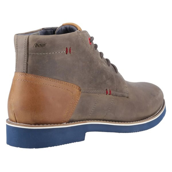POD Mens Aries Oiled Leather Chukka Boots