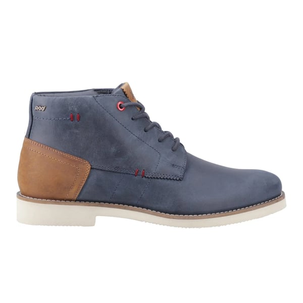 POD Mens Aries Oiled Leather Chukka Boots