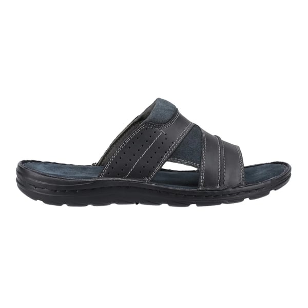 Hush Puppies Mens Archer Leather Mule Sandals