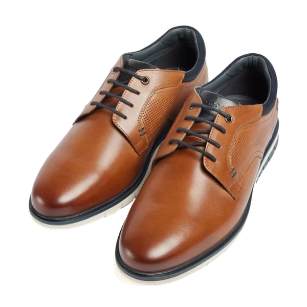 POD Mens Merlin Leather Casual Shoes