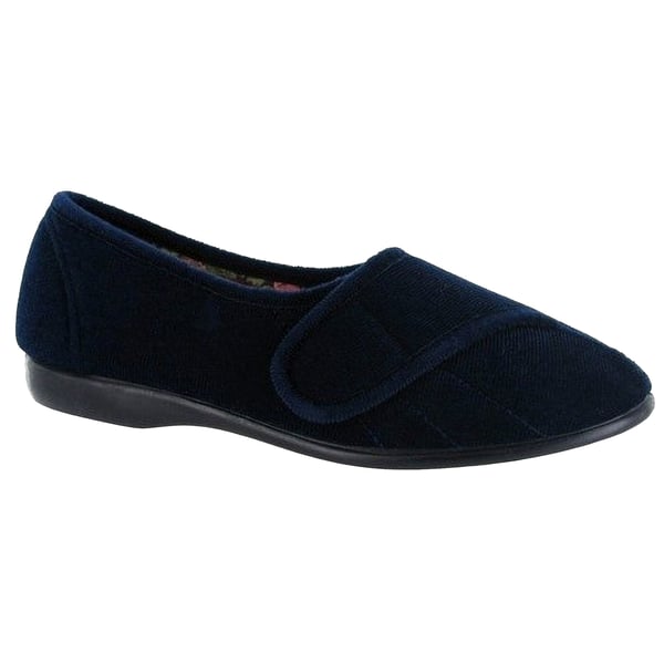 GBS Womens/Ladies Audrey Touch Fasten Slippers